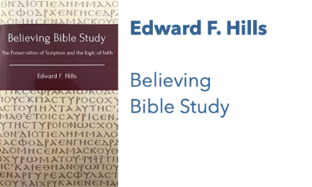 Believing Bible Study by Edward F. Hills