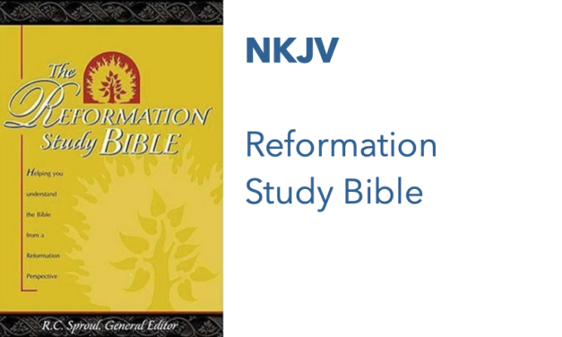 Reformation Study Bible: NKJV
