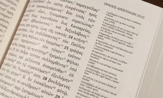 The Greek NT: Textus Receptus, Reader’s Edition