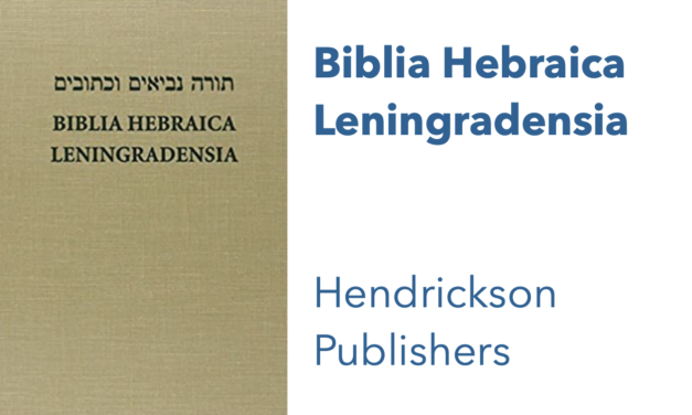 Biblia Hebraica Leningradensia